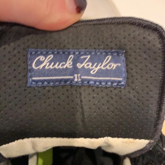 SOLD - Converse High Top Chuck Taylor II with Lunarlon Classic Black & White - Picture 4 of 8